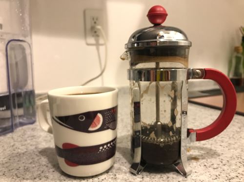 ボダムのコーヒープレス・フレンチプレス体験談の商品