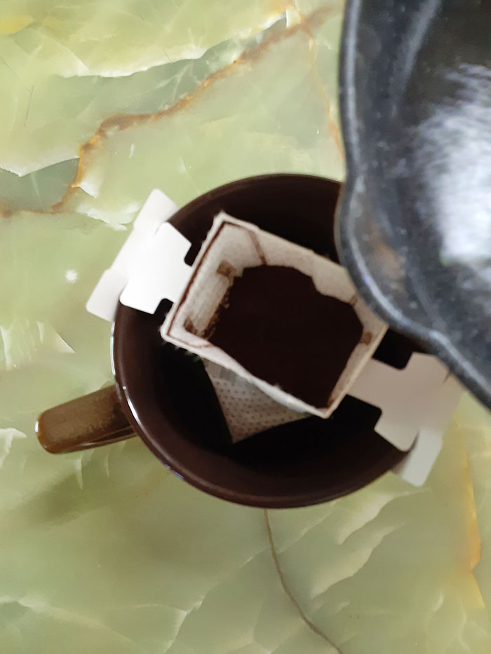 カルディのオーガニックデカフェドリップタイプを淹れる