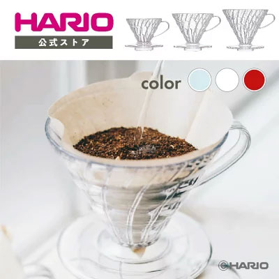 コーヒーを淹れる器具ハリオ（HRIO）のドリッパー